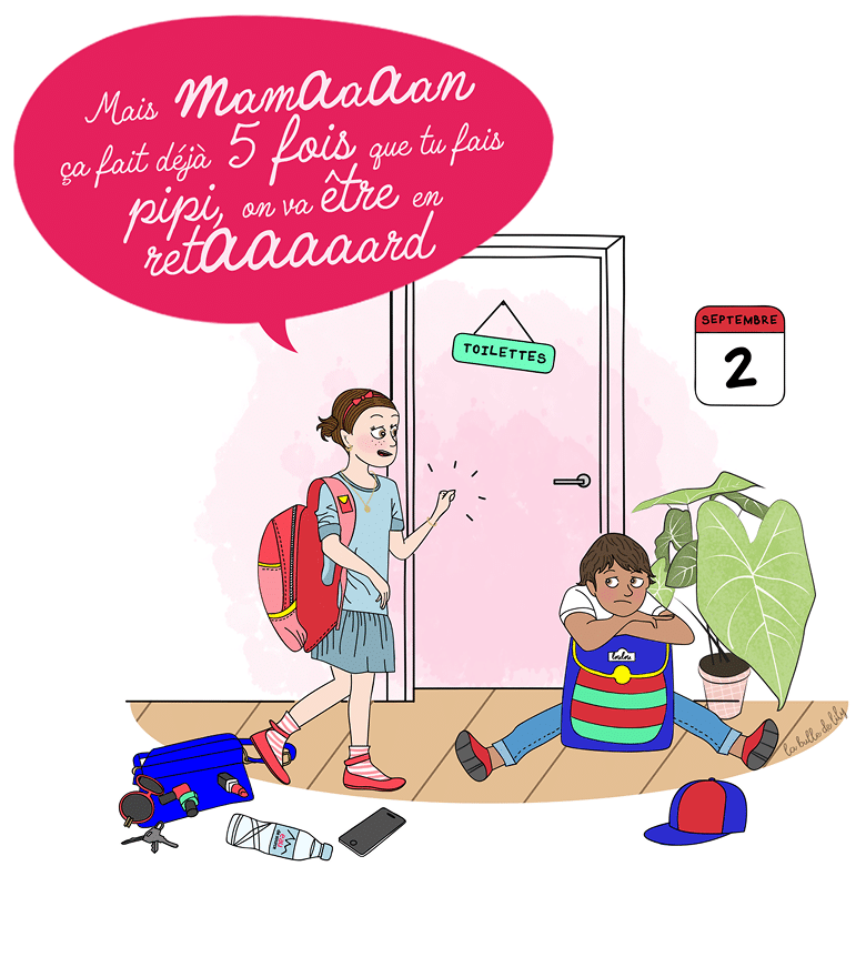 Illustration humoristique BulledeLily : « Mais Mamaaaan »